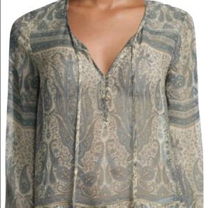 Calypso Paisley Blouse